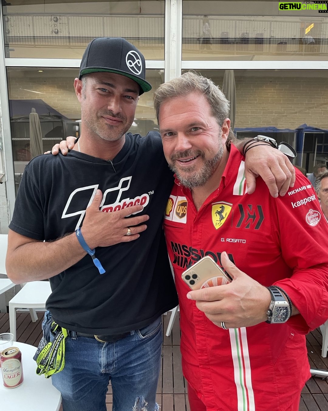 Taylor Kinney Instagram – Being a kid watching #formula1, then growing ...