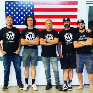 Taylor Kinney Instagram - So excited to be a part of the #americanracingteam @eitan_american_racing had a dream of starting an American team that could compete on an international level.  Moto2 rider @joerobertsracer representing the United States along side, @johnnylouch @21jhopper and @eitan_american_racing. Looking forward to the times and races ahead. Lots of love!