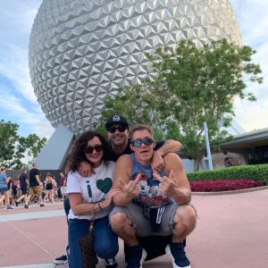 Taylor Kinney Instagram - Just good times at Epcot. #quitthecrew @mrdogcoop