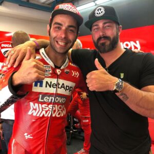 Taylor Kinney Instagram - Epic end to a great trip. @ducatimotor Always good to us in Italy. Congrats to local boy @petrux9  in making his home proud. #quitthecrew