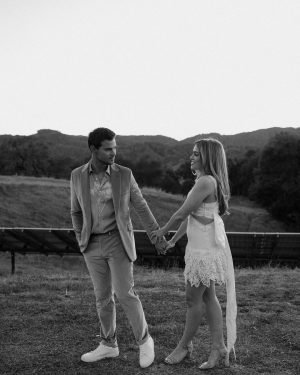 Taylor Lautner Instagram - REHEARSAL DINNER
We knew from day one we wanted to use as many different spaces at Epoch Estate Wines as possible to showcase why we love the property so much and to provide a different experience for our guests each and every night. Doing rehearsal dinner in the underground barrel cellar was a no brainer. A small intimate and romantic atmosphere to celebrate our love (and a delicious meal) with the closest people in our lives. Guests sat at a beautiful table in crystal chairs that bounced off the ambient lighting and candles that lined the room. We wanted to celebrate girl Tays Greek heritage by designing a family style Mediterranean menu paired perfectly with some of our favorite Epoch wines. The room was filled with love, laughter and excited anticipation of the weekends celebrations to come. 

Planning and Event Design @samkoma.world 
Venue @epochwines 
Photography @nicoleivanovphoto 
Lighting @tn_event_designs 
Styling @soniayoungstyle