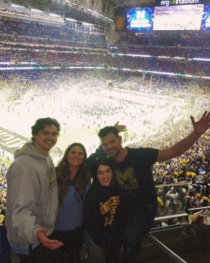 Taylor Lautner Instagram - Night of my life 1997->2024 #goblue