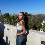 Teala Dunn Instagram - Soaking up the sun ☀️ #ootd Los Angeles, California