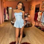 Teala Dunn Instagram - Playing dress up 🎀 Los Angeles, California