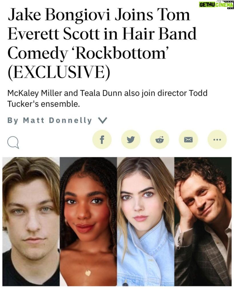 Teala Dunn Instagram - The KATS outta the bag! We’re making a movie! I’m so thrilled to be apart of this wonderful cast 😍🥺 @variety 🎥 Los Angeles, California