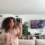 Teala Dunn Instagram – Curls for days ✨🥰 Beverly Hills, California