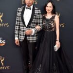 Terrence Howard Instagram - My beautiful wife Mira & I. What a night! #Emmys (Styled by @jeanneyangstyle)