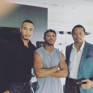Terrence Howard Instagram - #Repost @romeomiller. We're bringing the heat. #Season3 #Empire