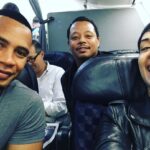 Terrence Howard Instagram - Bumped into my favorite couple... Nothing but love for these two! @traibyers @ladygracebyers