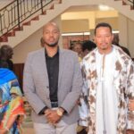 Terrence Howard Instagram - His Royal Highness King Oyo of Tooro and Her Majesty the Queen Mother welcomed Mira and I to his Kingdom. We were greeted with music and traditional dance that created a sense of joy and a welcoming to us. During this celebration we were honored when King Oyo blessed us with Ugandan names. We are extremely pleased to have this opportunity to immerse ourselves in this culture, the people, the food and the natural beauty of Uganda. Uganda is truly the Pearl of Africa. Fort Portal Tourist City