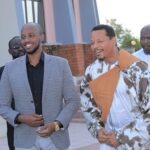 Terrence Howard Instagram - His Royal Highness King Oyo of Tooro and Her Majesty the Queen Mother welcomed Mira and I to his Kingdom. We were greeted with music and traditional dance that created a sense of joy and a welcoming to us. During this celebration we were honored when King Oyo blessed us with Ugandan names. We are extremely pleased to have this opportunity to immerse ourselves in this culture, the people, the food and the natural beauty of Uganda. Uganda is truly the Pearl of Africa. Fort Portal Tourist City