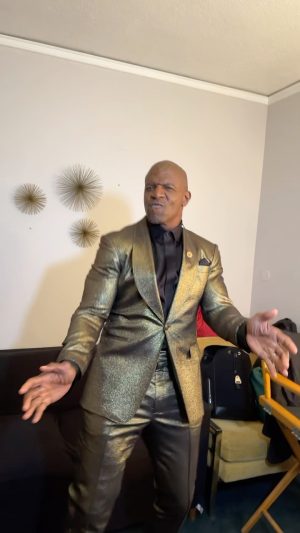 Terry Crews Instagram - A little something fresh for the #AGT FINALE  tonight!!! 🕺🏾 @agt #boothang