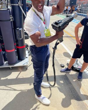 Terry Crews Instagram - Having the BEST TIME at my first @F1 with @redbullracing at @hungaroring_official !!!!

The race, the tech, the science and hospitality you’ve shown me were second to none! Thank you and Godspeed!!!