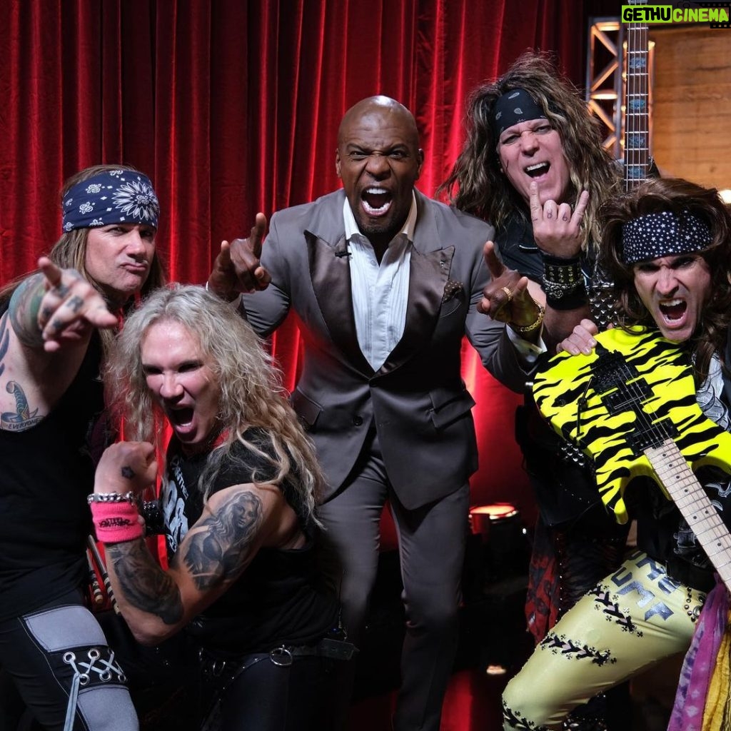 Terry Crews Instagram - They know how to ROCK! #AGT 🐆🎸🔥