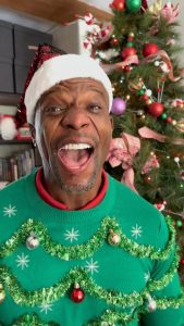 Terry Crews Instagram - I could dance through a wall when @MariahCarey hits that high note!! #Christmas #ItsTime #TisTheSeason #christmastok