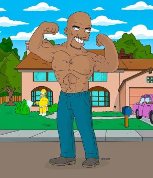 Terry Crews Instagram - Hey @terrycrews 👀💪🏾

#simpsons #terrycrews