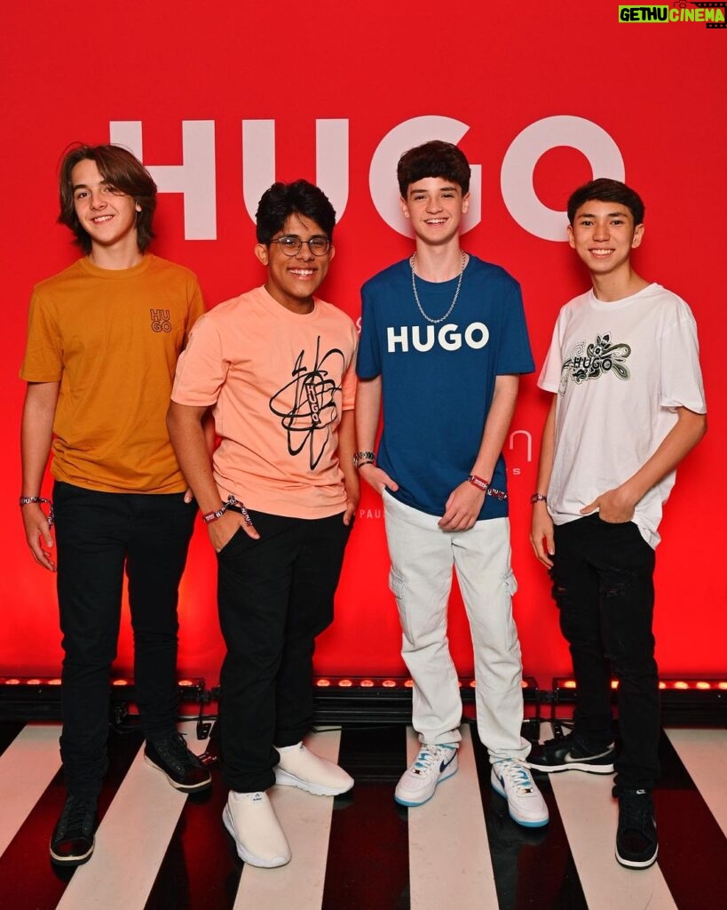 Théo Medon Instagram - #hugoyourway >>> @hugo_official 📸 @alevirgilio #theomedon #quatrok #hugo Pullman Sao Paulo Vila Olimpia