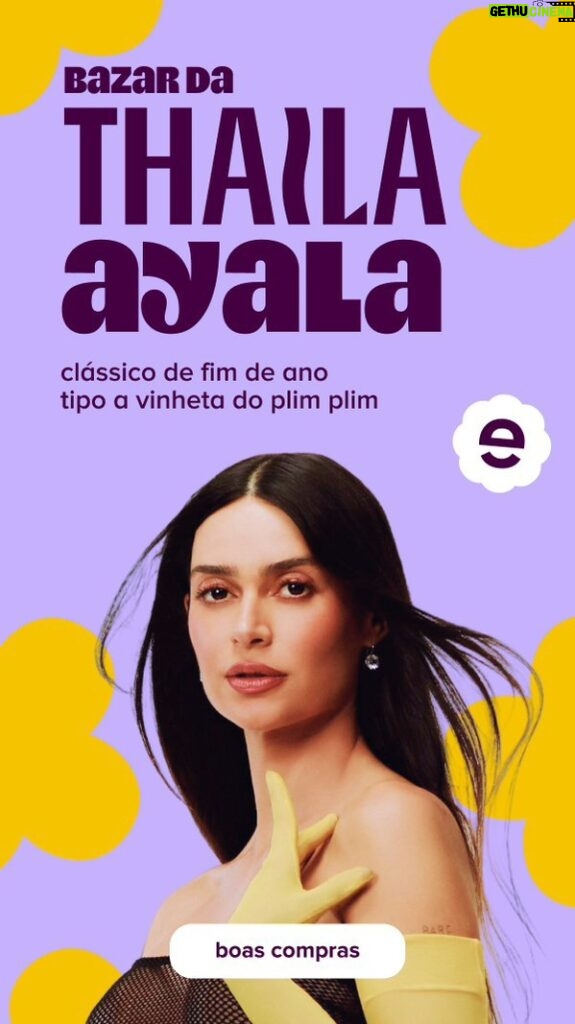 Thaila Ayala Instagram - DÉCIMA EDIÇÃO DO BAZAR BENEFICENTE THAILA AYALA CHEGOUUUUUUU NO @enjoei Link na bio