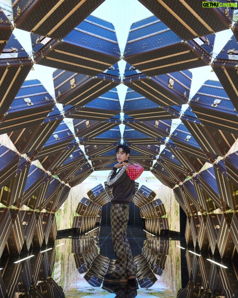 Thanapob Leeratanakachorn Instagram - A must see destination in BKK ⁣ Embark on a journey of refined lifestyle and immerse into the world of Louis Vuitton in the distinguished setting of LV The Place Bangkok #LVThePlace @louisvuitton