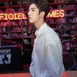 Thanatsaran Samthonglai Instagram - 🎹🤍 @hommesthailand #HommesThailand #LOfficielHommesThailand #LOfficielHommesParty #OPPOxAMBUSH  #HappyFlippedYear #RadoThailand #PaperPlaneProject #johnniewalkergoldlabel