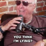 Theo Von Instagram - Hadnt laughed this much in a while. It was an honor to sit down with the 16x world champ @ricflairnatureboy to chat about life in wrestling, cross-country panic attacks, chaos in rehab, his lifelong love of the ladies, and a lot more. Out now wherever you get your podcasts. Thank you Ric for your time, and thank you all for the support!