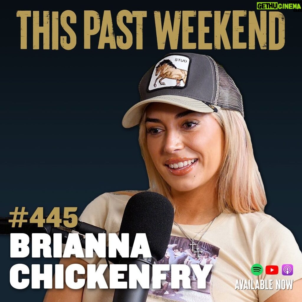 Theo Von Instagram - Got to know one of @barstoolsports leading ladies @briannalapaglia . We talked first jobs, blackfishing/whiggas, starter bras, and what makes her intriguing. Out now wherever you get your podcasts. Thank you for your time.