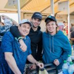 Theo Von Instagram - Grateful for a unique weekend to meet some Louisiana legends and some heroes and new friends. Thanks @raisingcane’s for the hospitality. On God. Praise God. 🙏 Tagged @bobbyleelive in last pic.