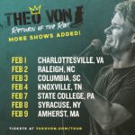 Theo Von Instagram - 🚨New Dates!🚨 Link in bio #ReturnOfTheRat