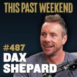 Theo Von Instagram - First time meeting @daxshepard in-person and i think it went pretty well!! We talked about acting vs. podcasting, being in recovery, Josh Duhamel, and learning how to be better at relationships. Combine his unique imagination with his drive-all-night trucker energy and you can see why he has had such a long career in entertainment. Thank you Dax for coming thru! Look forward to linking again soon. And thank you all for listening. Out now wherever you get your podcasts.