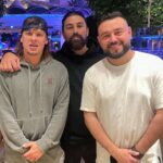 Theo Von Instagram - Lunch w mom and some pics with friends and strangers and got to meet LEON EDWARDS!!!! Praise God!