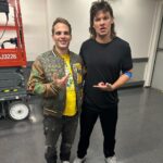 Theo Von Instagram - Lunch w mom and some pics with friends and strangers and got to meet LEON EDWARDS!!!! Praise God!