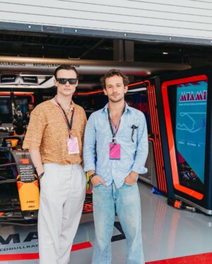Thomas Doherty Instagram - Thanks @patron for an amazing F1 weekend in Miami #patrontequila