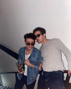 Thomas Doherty Instagram - tongue