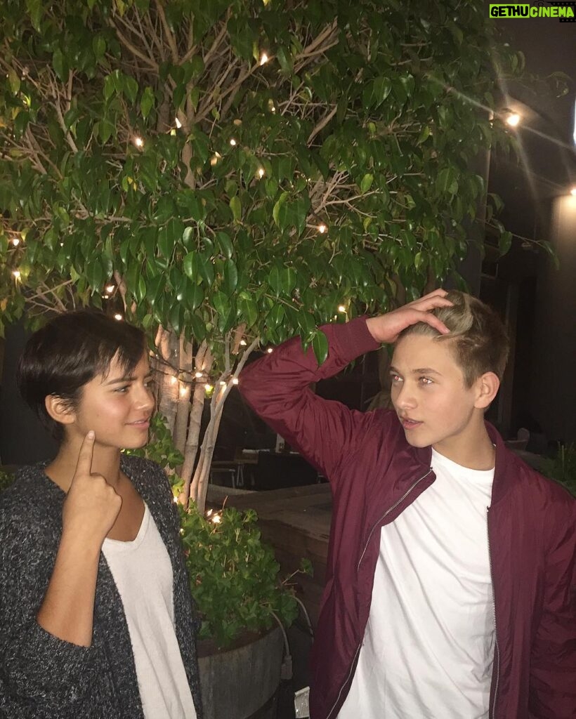 Thomas Kuc Instagram - my haircut's better @isabelamoner