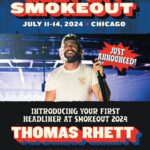 Thomas Rhett Instagram - From the heart of Georgia to the Windy City Smokeout stage, please welcome @thomasrhettakins as your first 2024 headliner! 👏 Windy City Smokeout - Country Music & BBQ Festival
