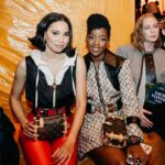 Thuso Mbedu Instagram - Thank you @louisvuitton and @nicolasghesquiere for a great time with the fam!!!! From start to finish - the energy is insane, always buzzing with laughter, love and creativity 😂🤣🫶🏾 Captured by @aust_malema @_rtcstudios