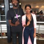 Thuso Mbedu Instagram - How it’s going … (Frame 2) How it started … Last frame is the very first time we met… @robot_boii was behind the camera 🫶🏾💚💛❤️