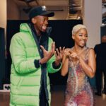 Thuso Mbedu Instagram - How it’s going … (Frame 2) How it started … Last frame is the very first time we met… @robot_boii was behind the camera 🫶🏾💚💛❤️