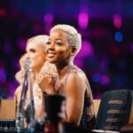 Thuso Mbedu Instagram - Miss SA 2023 repping @lorealparis Sub-Saharan as one of the judges 🫶🏾 Captured by @_rtcstudios Dress by @willetdesignscouture Styled by @chloeandreawelgemoed Jewelry by @nungudiamonds Hair by @urban_mimz Makeup by @nonifemi_makeup