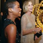 Thuso Mbedu Instagram - Celebrating @charlizeafrica ✨🌹✨ @dior @diorbeauty Captured by @_rtcstudios #JadoreDior #FlowersAreGold