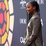 Thuso Mbedu Instagram - Had an absolutely great time at the #ctaopblockparty where we, with the FastX family, celebrated all the amazing work @charlizeafrica and the @ctaop have done over the last 16 years. To hear the amazing stories and to be in a space full of love and laughter was everything 🚀 Dressed by @dior Images courtesy of @gettyimages