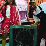 Thuso Mbedu Instagram - Thank you to everyone who made this day extra special 🫶🏾 @strangercomics @sebastian.a.jones @comicconafrica @aust_malema @outremian you were the awesomest host! A huge thank you and shout out to the extremely talented @sk_original_rsa for his amazing art 🥹🥹🥹 I’m completely 🤯😱