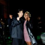 Thuso Mbedu Instagram - As seen in @wwd This was my first time in Seoul and it was also my first LV fashion show. “Mind-blown” is an understatement 🥵 Thank you @nicolasghesquiere and @louisvuitton for having me 🫶🏾🫶🏾🫶🏾 Special shout-out to theeee best Seoul Ambassador @hoooooyeony Absolutely gorgeous in every way - inside and out🫶🏾