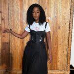 Thuso Mbedu Instagram - ￼🤍💜🤍   @DIORBEAUTY @DIOR #DAREINGRISDIOR #DIORLACOLLECTIONPRIVEE Hair: @sharifposton Makeup: @rebekahaladdin