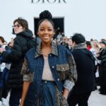 Thuso Mbedu Instagram - First Paris Fashion Week courtesy of @dior Photographer: @aust_malema @_rtcstudios Makeup: @jessicasmalls using @diorbeauty Hair: @hairbyromorgan Dressed by: @dior Paris, France