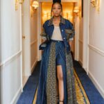 Thuso Mbedu Instagram - First Paris Fashion Week courtesy of @dior Photographer: @aust_malema @_rtcstudios Makeup: @jessicasmalls using @diorbeauty Hair: @hairbyromorgan Dressed by: @dior Paris, France