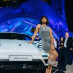 Thuso Mbedu Instagram - Driving and traveling are easily in my top five things I love doing so the being in Singapore to experience the launch of the new Macan is 🤯 The Macan 4 and Macan Turbo are @porsche second all-electric vehicle. Gorgeous in its refreshed design with a luxurious interior it still drives like the quick, sporty and fun Porsche. Can’t wait to test it out with @porscheusa 😍 The all-electric Macan is available to order now Captured by @aust_malema @_rtcstudios Dress @reformation Shoes @anntaylor Gardens By the Bay, Singapore
