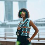 Thuso Mbedu Instagram - Spending some time in beautiful Singapore with the @porscheusa fam for the launch of the new Macan BEV 😍 Captured by @aust_malema @_rtcstudios