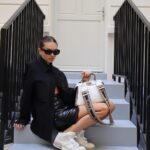 Thylane Blondeau Instagram - Fendi 💓 #fendipeekaboo @mrkimjones @silviaventurinifendi @delfinadelettrez