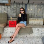 Thylane Blondeau Instagram - ☕️ Tel Aviv, Israel